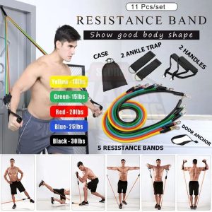 *Resistance Gym Band Elastic Fitness Bands*